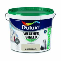 Dulux Weathershield Smooth Masonry Cobblelock 10L