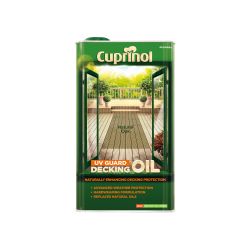 Cuprinol UV Guard Decking Oil Natural Oak 5L