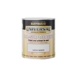 Rust-Oleum Universal All-Surface Paint (Brush) Satin White