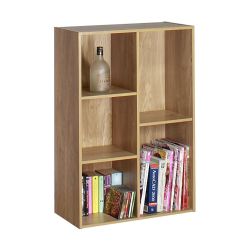 Joe 5 Shelf Utility Unit Oak