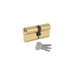 Yale 70mm Euro Double Cylinder Lock - Brass Plated