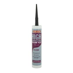 Evo-Stik High temp. Silicone Sealant 300ml