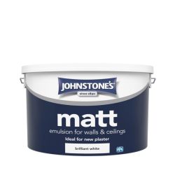Johnstone's Contract Matt Brilliant White 10ltr