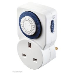 Masterplug 24 Hour Mechanical Timer