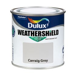 Dulux Weathershield Smooth Masonry Carraig Grey 250ml