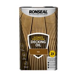 Ronseal  5 Litre Ultimate Protection Oil Teak