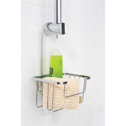 Croydex Wire Shower Riser Rail Hook Over Caddy Rust Free