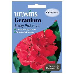 Geranium Simply Red F1 Hybrid