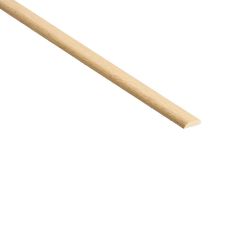 Cheshire Mouldings 18 x 6mm 2.4m Light Hardwood D Mould RTM841