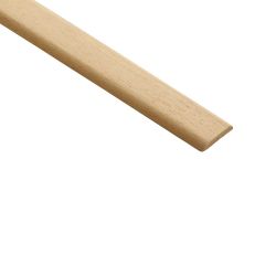 Cheshire Mouldings 31 x 6mm 2.4m Light Hardwood D Mould RTM844