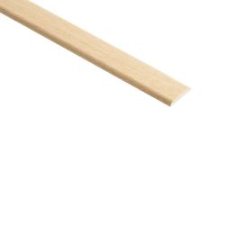 Cheshire Mouldings 34 x 6mm 2.4m Light Hardwood D Mould RTM845