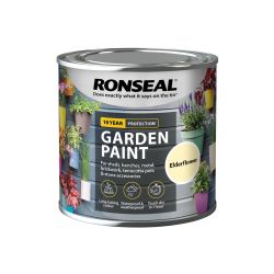 Ronseal 250ml Garden Paint Elderflower