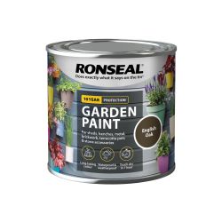 Ronseal 250ml Garden Paint English Oak