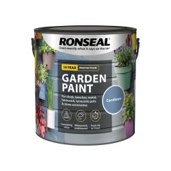 Ronseal 2.5 Litre Garden Paint Cornflower
