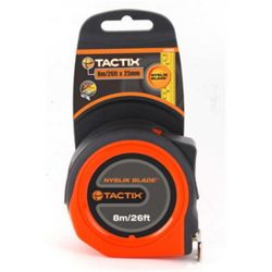 Tactix Tape Measure 8M/26FTx25mm