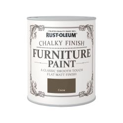 Rust-Oleum Chalky Finish Furniture Paint Cocoa 750ml