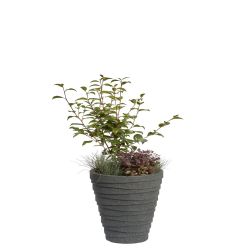 Trojan Planter Granite - 38cm