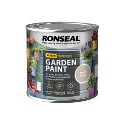 Ronseal 250ml Garden Paint Warm Stone