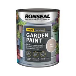 Ronseal 750ml Garden Paint Warm Stone