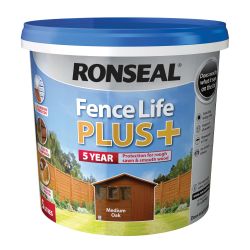 Ronseal 5 Litre Fencelife Plus Medium Oak