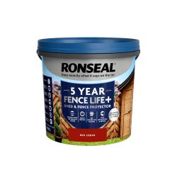 Ronseal 5 Litre Fencelife Plus Red Cedar
