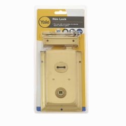 Yale Brass Rim Lock P334
