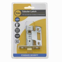 Yale Tubular Latch Brass