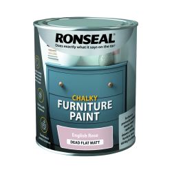 Ronseal Chalky Paint English Rose 750ml