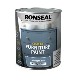 Ronseal Chalky Paint Midnight Blue 750ml