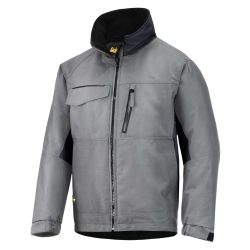 Snickers Workwear Medium Craftsmen's Winter Jacket In Grey & Black