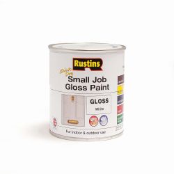 Rustins Small Job White Gloss Q/D 250Ml