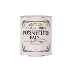 Rust-Oleum Chalky Finish Furniture Paint China Rose 750ml
