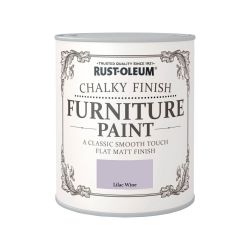 Rust-Oleum Chalky 125ml Furniture Paint Lilac Wine