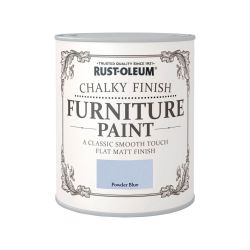 Rust-Oleum Chalky 125ml Furniture Paint Powder Blue