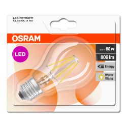 Osram 7w E27 LED GLS Filament Bulb