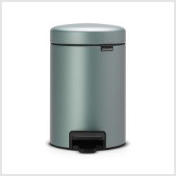 Brabantia Pedal Bin newIcon, 3 litre, Metallic Mint