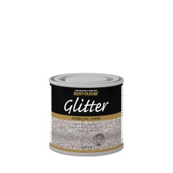 Rust-Oleum Glitter Paint Silver 125ml