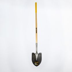 True Temper Round Point Shovel Long Wood Handle