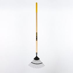 True Temper Wire Leaf Rake Wood Handle