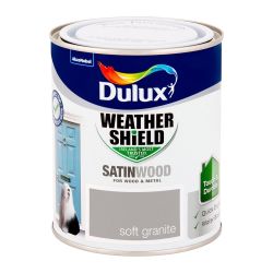 Weathershield Exterior Satinwood Soft Granite 750ml