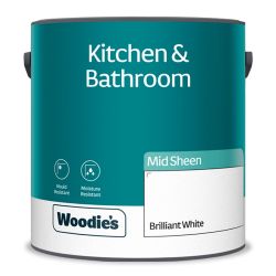 Woodie's Kitchen & Bathroom Pure Brilliant White 2.5Ltr