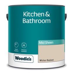 Woodie's Kitchen & Bathroom Wicker Basket  2.5Ltr