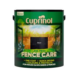 Cuprinol Less Mess Fence Care Black 6L