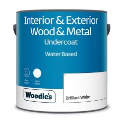 Woodie's Quick Dry Primer Undercoat Brilliant White2.5Ltr