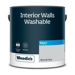 Woodie's Washable Matt Moonlit Bay  2.5Ltr