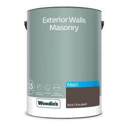 Woodie's Exterior Masonry Dark Chocolate 5Ltr