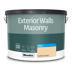 Woodie's Exterior Masonry Carlow Cream 10Ltr