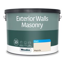 Woodie's Exterior Masonry Magnolia 10Ltr