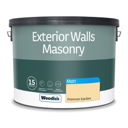 Woodie's Exterior Masonry Primrose Garden 10Ltr