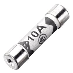 Masterplug 10 Amp Fuses, 4Pk
